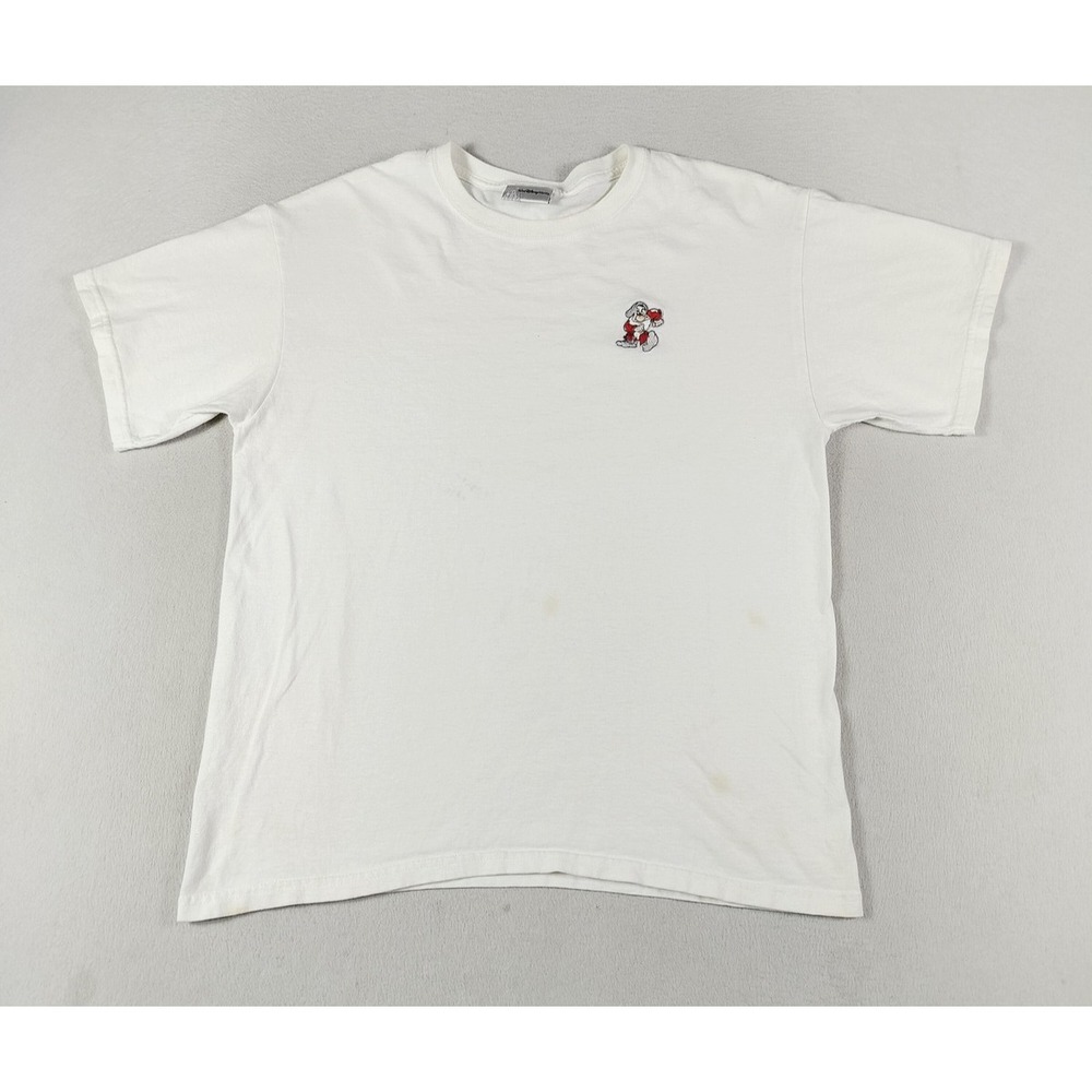 Disney Walt Disney World Grumpy Shirt Mens Large Snow White Embroidered Tee